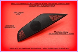 2012–2018 Ford Focus OEM Dashboard Tweeter & Grille Cover – DV6Z-18978-AB - Picture 1 of 3