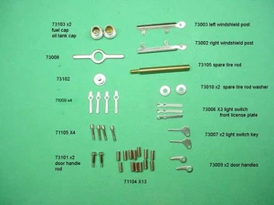 BOLSA POCHER 1/8 ALFA ROMEO PIEZAS METAL 257 - Imagen 1 de 1