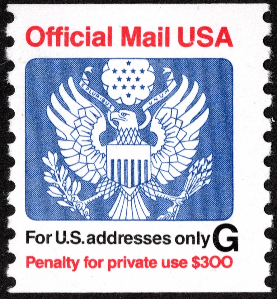 US Stamp Scott # O152 Mint NH F-VF - (32 Cents) Non-Denominated Official Coil - Image 1 of 1