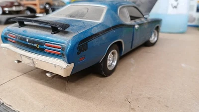 Johnny Lightning 1:24 1971 Plymouth Duster 340 Diecast Muscle Car*barn*  #HAC-23 - Image 1 of 4