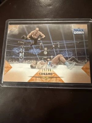 2020 Topps WWE Undisputed Orange /99 Cesaro #32 - Image 1 of 2