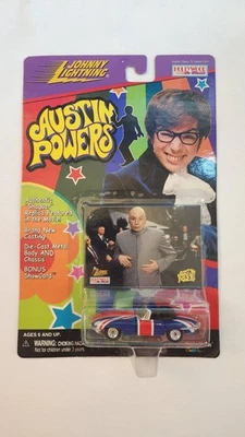 JOHNNY LIGHTNING HOLLYWOOD ON WHEELS: AUSTIN POWERS 1999 New in Package MINT - Image 1 of 2