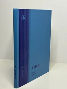 NOS Vintage BLUELINE Canada Records Journal liniertes Buch 200 Seiten Hardcover - Bild 1 von 10