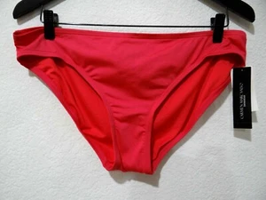 NWT Carmen Marc Valvo Swimwear Bikini Bottom PINK Size XL - Picture 1 of 8
