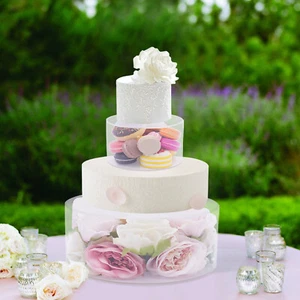Soporte para tartas 4 pisos placas pastel de boda soporte para tartas acrílico soporte para pasteles - Imagen 1 de 14