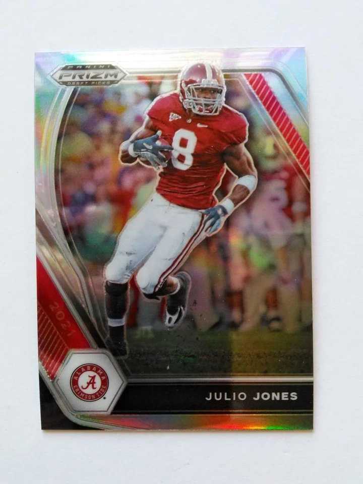 Julio Jones 2021 Prizm Draft Picks Silver Prizm #55 - Image 1 of 1