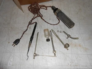 Vintage 1920s Post Electric Co Wand Kit Science Equipment Pharmacy Apothacary - Picture 1 of 5
