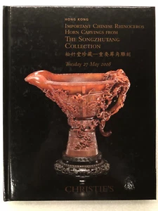 Christie's Chinesisches Nashorn Hornschnitzereien Die Songzhutang Sammlung HC 2008 - Bild 1 von 1
