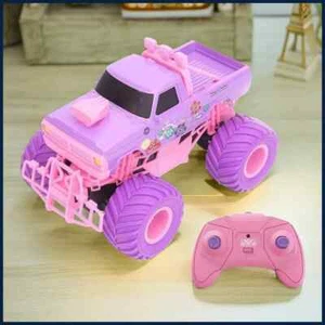 1:12 4WD RC Car LED Light 2.4G Remote Control Buggy Off-Road Truck Girl Kid Gift - Picture 1 of 27