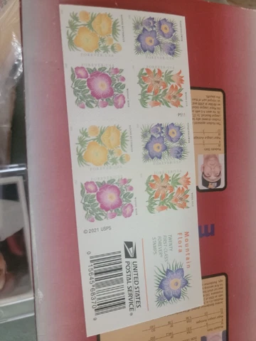 US Mountain Flora Booklet Pane of 20 Stamp Scott# 5679b (MNH) Collectable Cover
