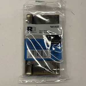 RELIABILT 3-1/2-in H x Square Antique Brass Mortise Interior Door Hinge New - Picture 1 of 6