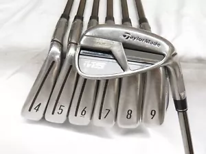 Used Taylormade M5 Iron Set 4-PW Recoil ES 460 F3 Regular Flex Graphite Shafts - Picture 1 of 9