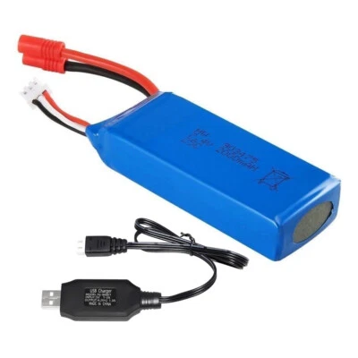 1 Pack DRC-446 Drone Li-Ion Battery 2000mAh 7.4V 25C for Syma X8C X8W X8G 903475 - Image 1 of 4