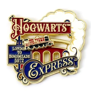 Official Harry Potter Hogwarts Express Sliding Pin Badge - Foto 1 di 4