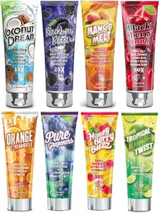 Fiesta Sun FRUITY SCENTSATIONS COLLECTION By Pro Tan Sunbed Tanning Lotion Cream - Picture 1 of 26