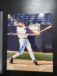 Autographed Baseball Diamondback MLB Color Photo + Signing Ticket - Picture 1 of 5