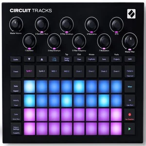 Novation Circuit Tracks MIDI USB Rechargeable Groovebox w/Synths/Drums/Sequencer - Picture 1 of 8