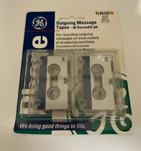 SALE! 2 Stück NEU GE AUSGEHENDE NACHRICHTEN BÄNDER - 30 SEKUNDEN/2 STÜCK TL96162 KOSTENLOSER VERSAND - Bild 1 von 3