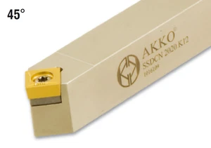 AKKO WSP Drehhalter 45° SSDCN - alle Größen - für ISO Wendeplatte SC..  - Bild 1 von 4