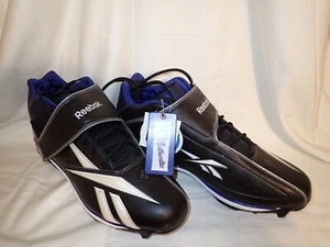 Reebok Baseball Cleats Men Size 14 Authentic MLB Collection Footwear Steel New - Picture 1 of 14