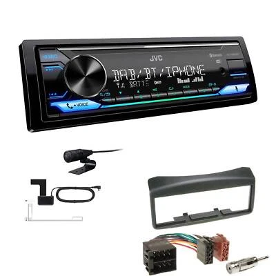 JVC Digital 1-DIN Autoradio DAB+ Bluetooth für Fiat Multipla 2006-2010 - Bild 1 von 4