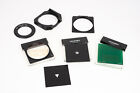 Hoyarex holder+ 49mm ring+  filters 021 UV , 044 green and mask