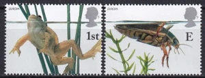 Great Britain 2001 Yvert 2262/63 Europe CEPT Fauna Insects Frogs MNH VF - Picture 1 of 1