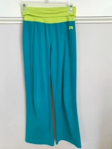 Pantalones deportivos de yoga azules para niñas talla L en muy buen estado - Imagen 1 de 3