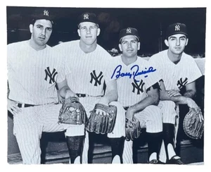 BOBBY RICHARDSON NEW YORK YANKEES AUTOGRAPHED 8 X 10 PHOTO 1960 WORLD SERIES MVP - Picture 1 of 1