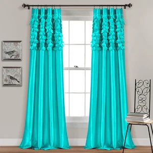 Circle Dream Window Curtains Panel Set for Living, Dining Room, Bedroom (Pair), - Picture 1 of 8