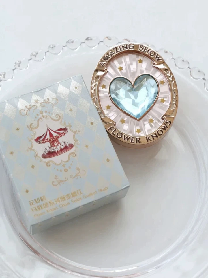 Flower Knows Circus Gradient Embossed Blush NEW IN BOX - Image 1 of 2