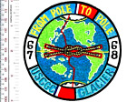 US Coast Guard CGG Cutter Glacier WAGB-4 Pole to Pole 1967 - 1968 Patch