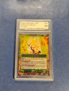 Dragon Ball Super 2024 Generazioni Oltre Son Goku AWG GEM 10 - Foto 1 di 2