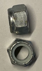 9/16-18 Feingewinde Grade 5 Nylon Einsatz Sechskant Sicherungsmuttern plattiert 15 Stück Posten - Bild 1 von 6