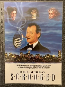 Scrooged Bill Murray, Karen Allen 1988 Danish Press Release - Picture 1 of 2