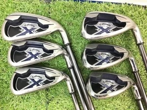 Juego de 6 palos de hierro Callaway X-20 5-Pw X SERI 70i SR Flex - Imagen 1 de 5