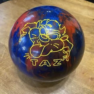 Brunswick TAZ 15.6 LB Bowling Ball UNDRILLED GS61047 Warner Bros TASMANIAN DEVIL - Picture 1 of 9