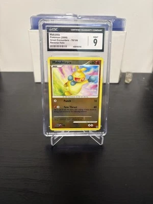 Pokémon 2008 Great Encounters Reverse Holo Makuhita CGC 9 - Image 1 of 2