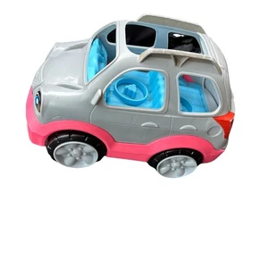 Fisher Price Little People SUV Pink/Gray With Music & Sound Working - Picture 1 of 4