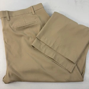 Pantalones de golf Callaway para hombre 42 x 30 caqui elásticos frente plano ajuste de rendimiento - Imagen 1 de 11