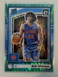 2024-25 Panini Donruss Optic Bobi Klintman Rated Rookie Lime Green Shock /149 - Picture 1 of 2