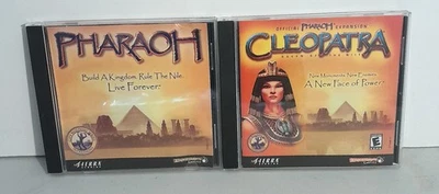 Pharaoh Vintage PC game - Sierra - plus Cleopatra expansion PC Game - Image 1 of 3