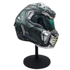 Casco de resina eterna Cosplay Máscara Disfraz Accesorio utilería Vestir Hombres - Imagen 1 de 11