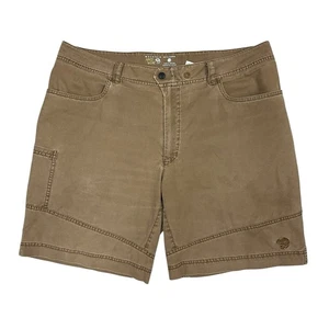Pantalones Cortos Carga Mountain Hardwear Para Hombres 38 Marrón Lona Senderismo Aire Libre Gorpcore - Imagen 1 de 10