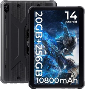 Tablet outdoorowy HOTWAV R10 Pro 20 GB + 256GB 10800mAh Android 14 wodoodporny tablet - Zdjęcie 1 z 10