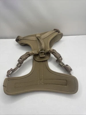 Arnês Top Paw® Neoprene Comfort para Cachorro Pequeno (Bege/Castanho) Nunca Usado! - Imagem 1 de 4