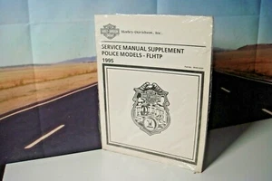 Harley Police Service Genuine Manual Supplement 1995 FLHTP  99483-95SP  F6 - Picture 1 of 4