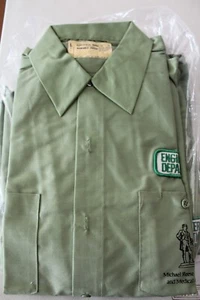 Vintage Arbeitskleidung Ingenieur Uniform Hemd DS Gr.L - Bild 1 von 5