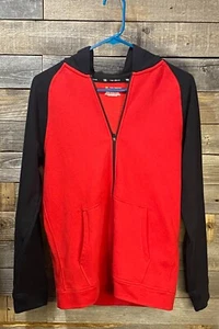 Tek Gear Women’s Size XL, Jacket, Red & Black, 55% Cotton, 45% Polyester - Picture 1 of 5