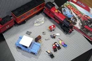LEGO Harry Potter Hogwarts Express Train Car (4841) COMPLETE* with Box + Manual - Picture 1 of 12